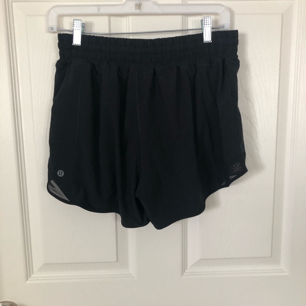lululemon athletica Black Women's Athletic Running Shorts